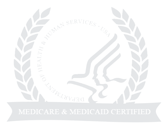 Department of Health and Human Services logo signifying Medicare and Medicaid Certification